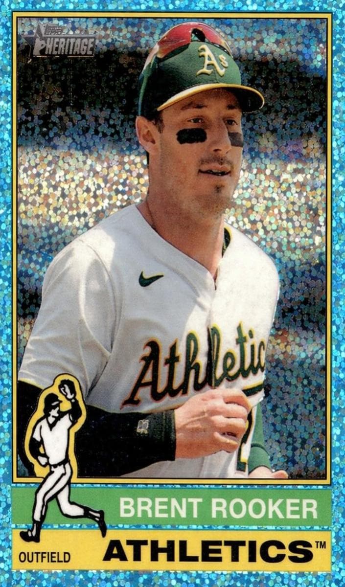 Brent Rooker 2025 topps Topps Heritage