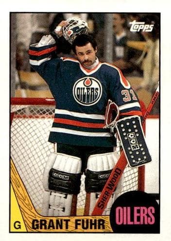 Grant Fuhr 1987 topps Topps