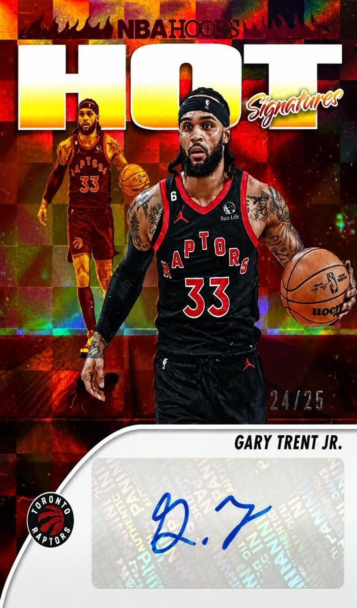 Gary Trent Jr. 2023 panini Hoops