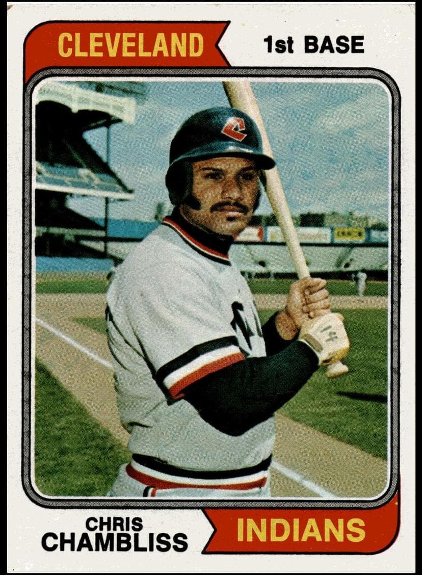 Chris Chambliss 1974 topps Topps