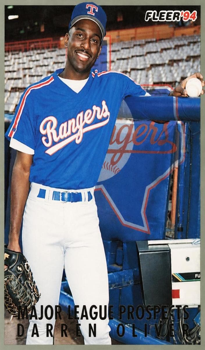 Darren Oliver 1994 fleer Fleer