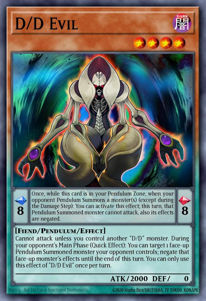 D/D Evil 2010 Yu-Gi-Oh! Japanese V Jump