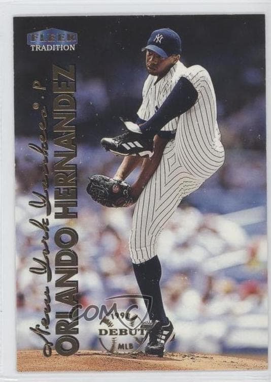 Orlando Hernandez 1999 fleer Fleer Tradition