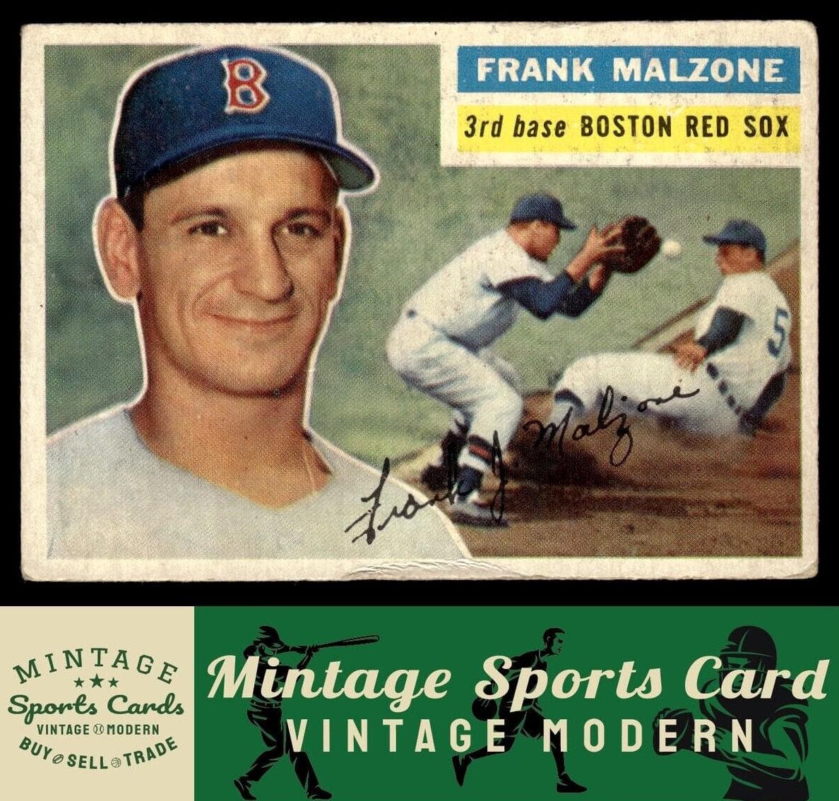 Frank Malzone 1956 topps Topps