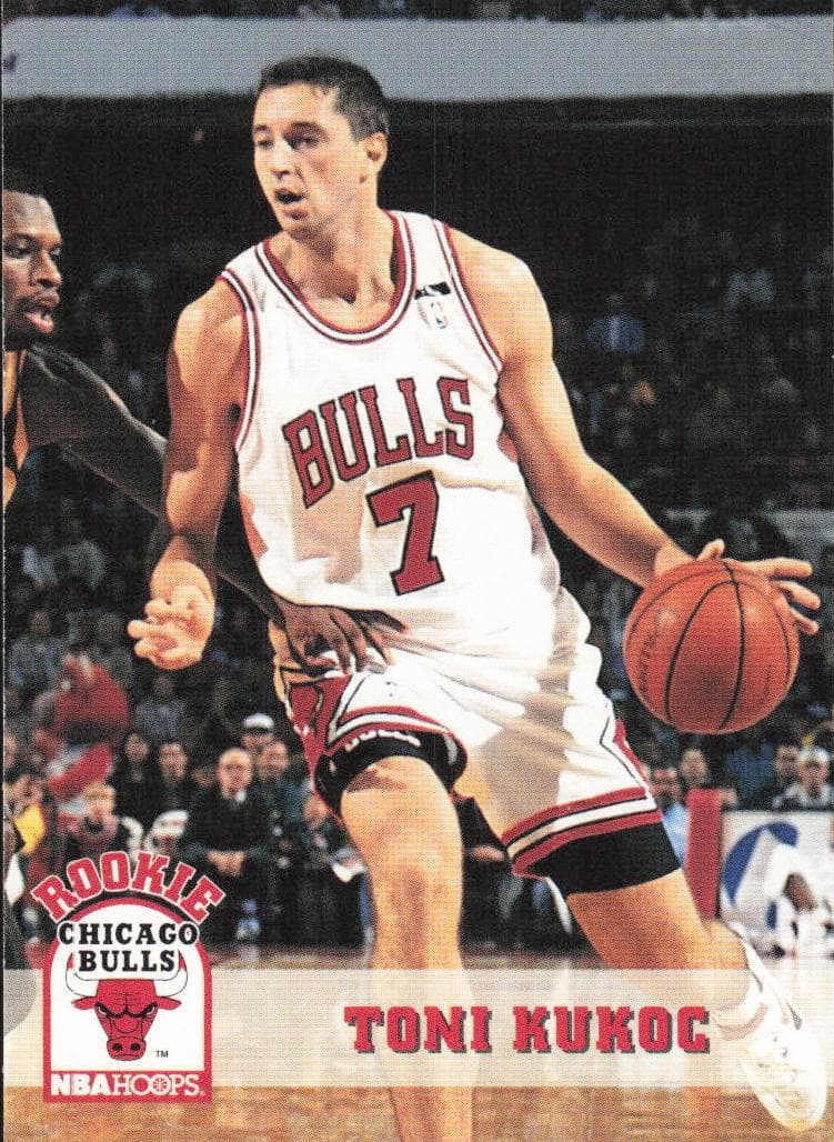 Toni Kukoc 1993 panini Hoops