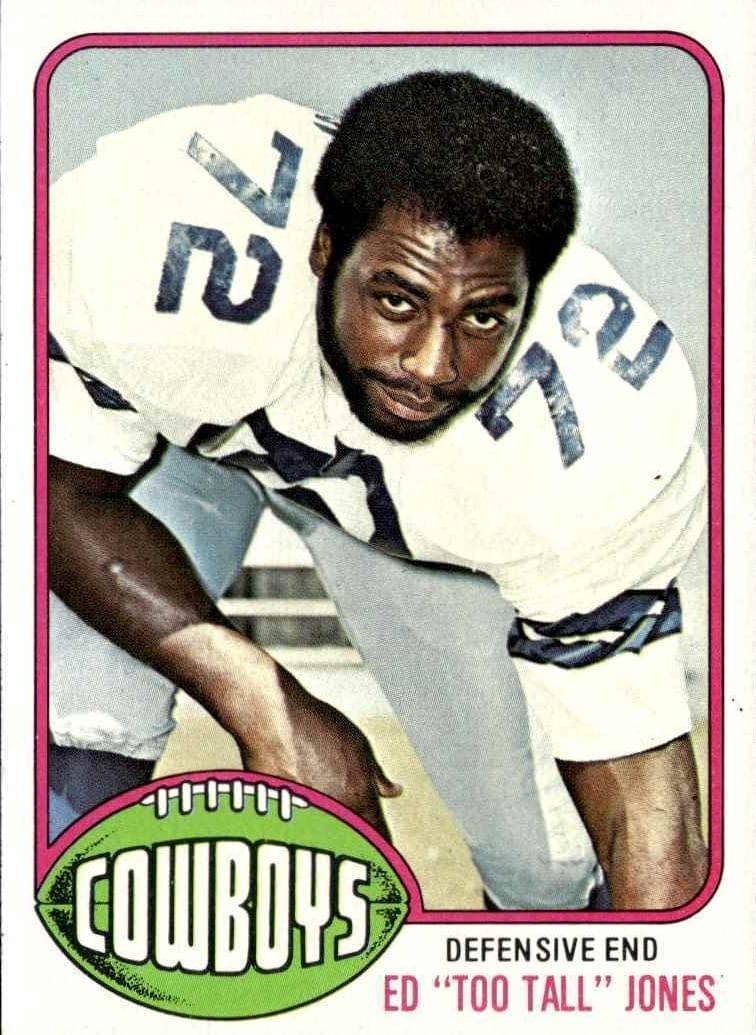Ed "Too Tall" Jones 1976 topps Topps