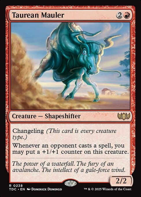 Taurean Mauler 2018 Magic: The Gathering Commander Anthology Volume II