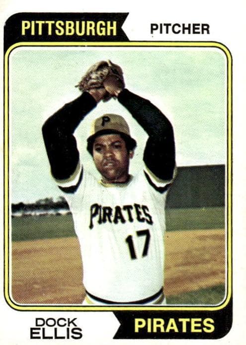 Dock Ellis 1974 topps Topps