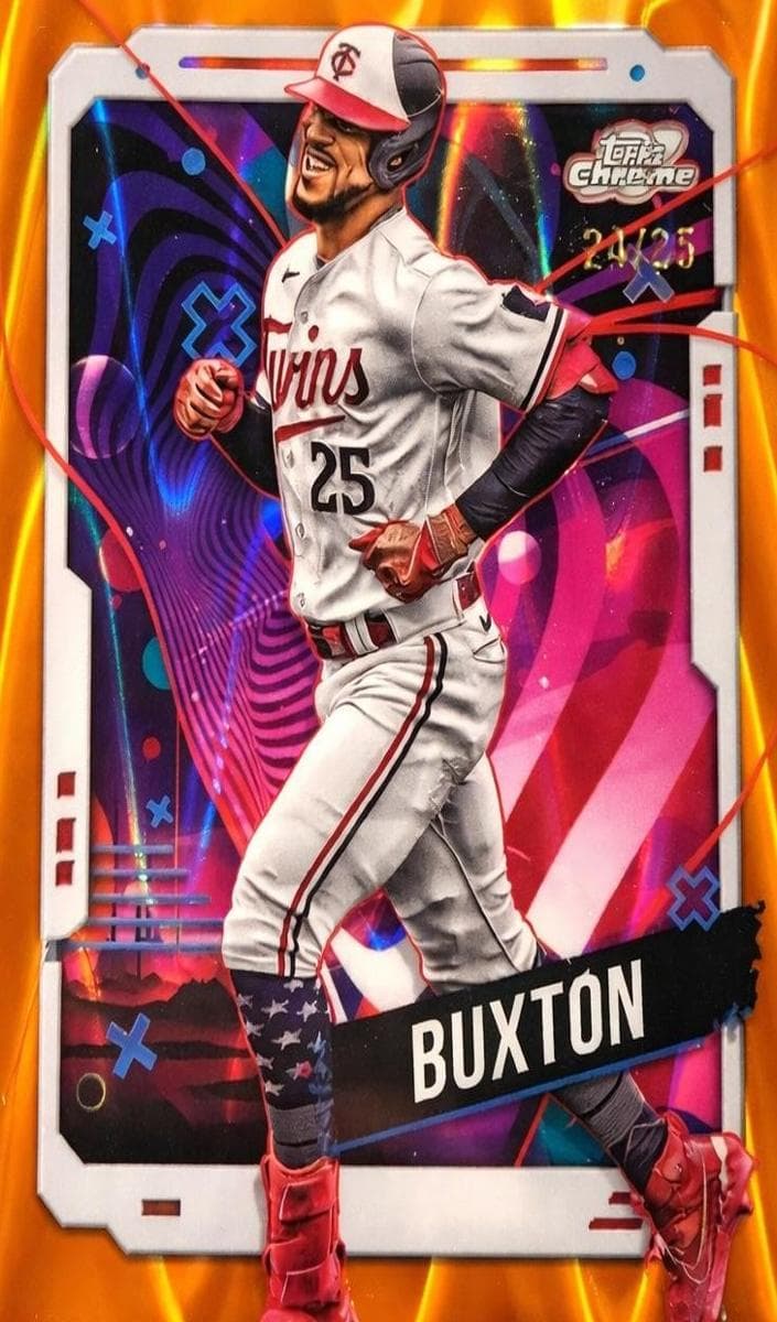 Byron Buxton 2024 topps Topps Cosmic Chrome