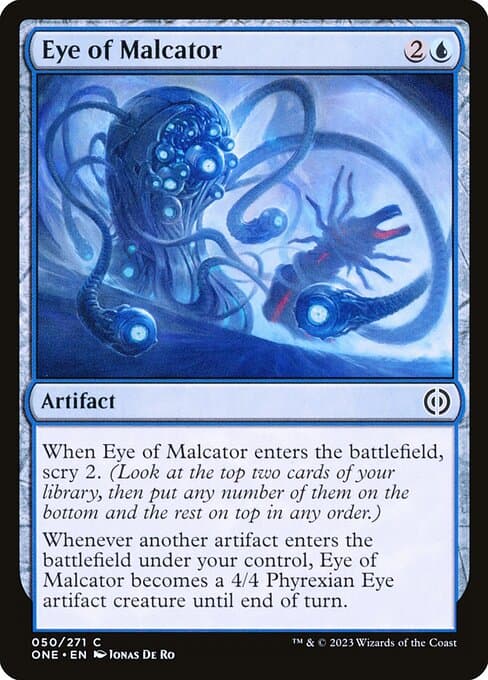 Eye of Malcator 2023 Magic: The Gathering Phyrexia: All Will Be One
