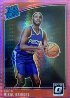 Mikal Bridges trading card