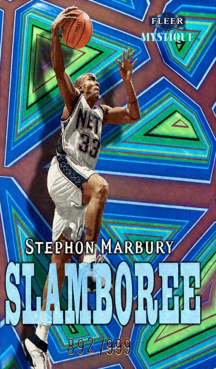 Stephon Marbury 1999 fleer