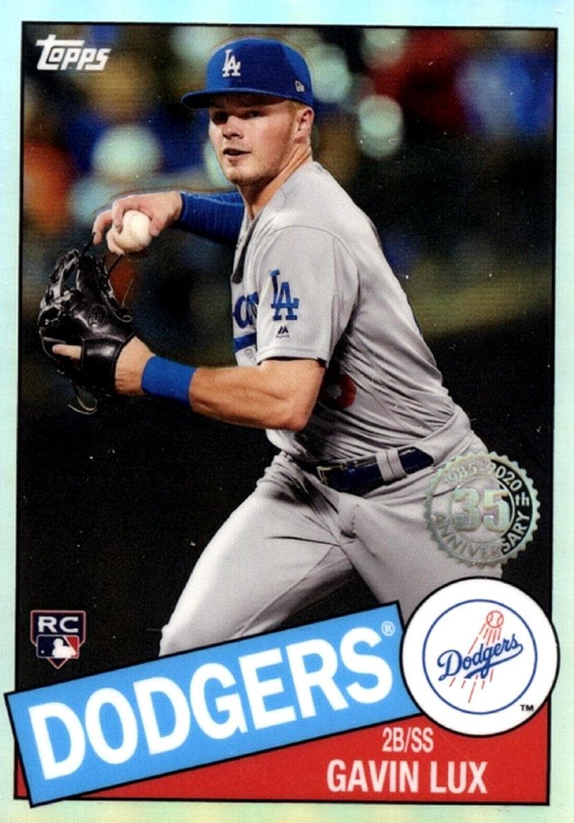 Gavin Lux 2020 topps Topps Chrome