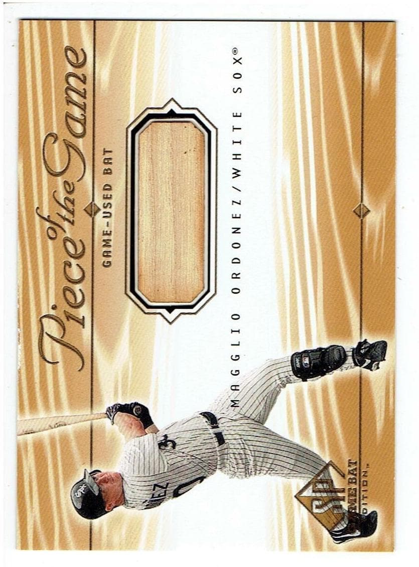Magglio Ordonez 2001 unknown SP Game Bat Edition
