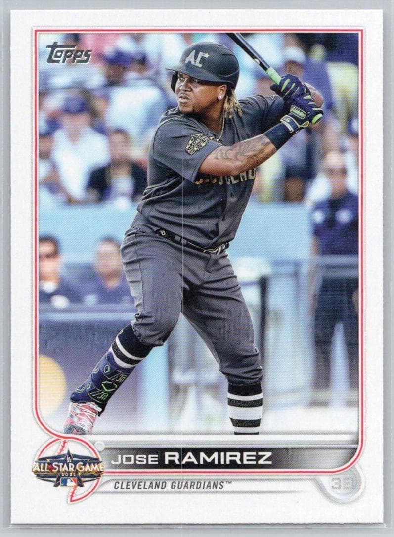 Jose Ramirez 2022 topps Topps Update