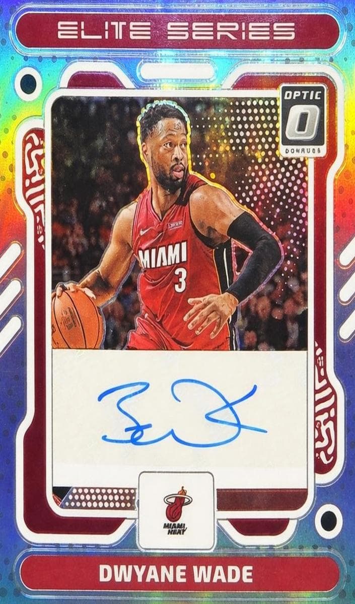 Dwyane Wade 2023 panini Donruss Optic