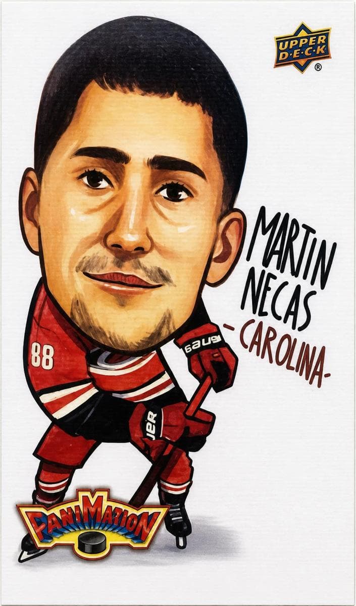 Martin Necas 2024 upper-deck Upper Deck