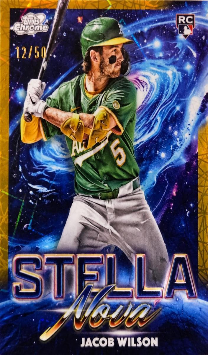 Jacob Wilson 2025 topps Topps Cosmic Chrome