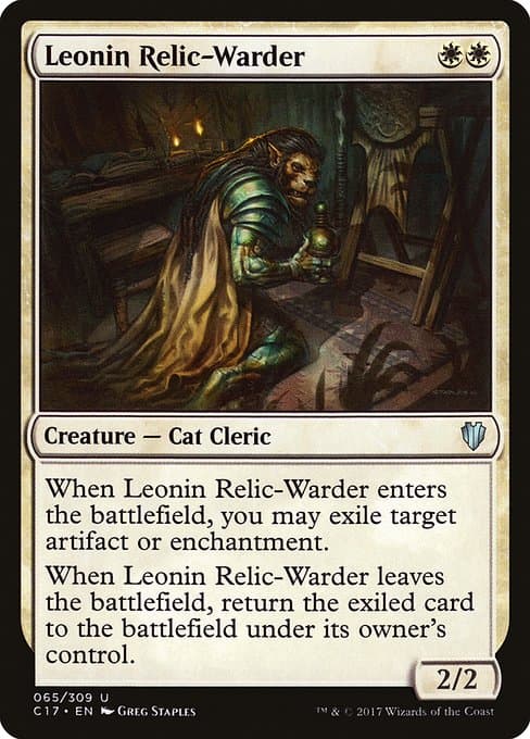 Leonin Relic-Warder 2020 Magic: The Gathering The List Reprints C17