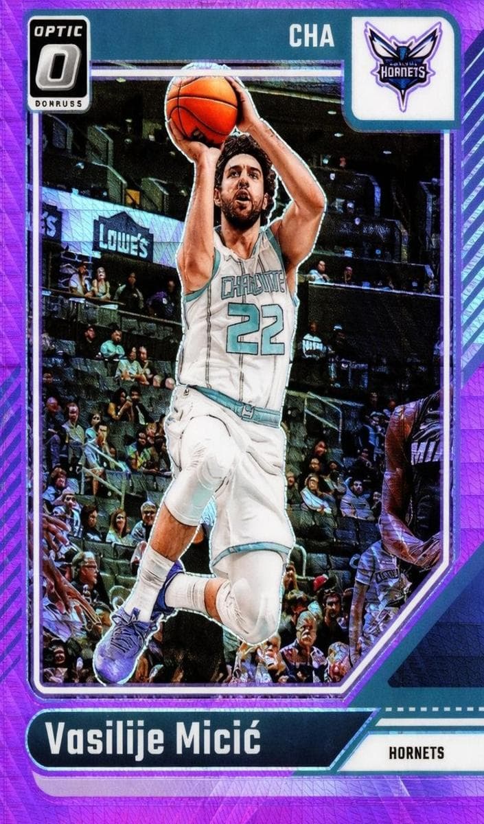Vasilije Micic 2024 panini Donruss Optic