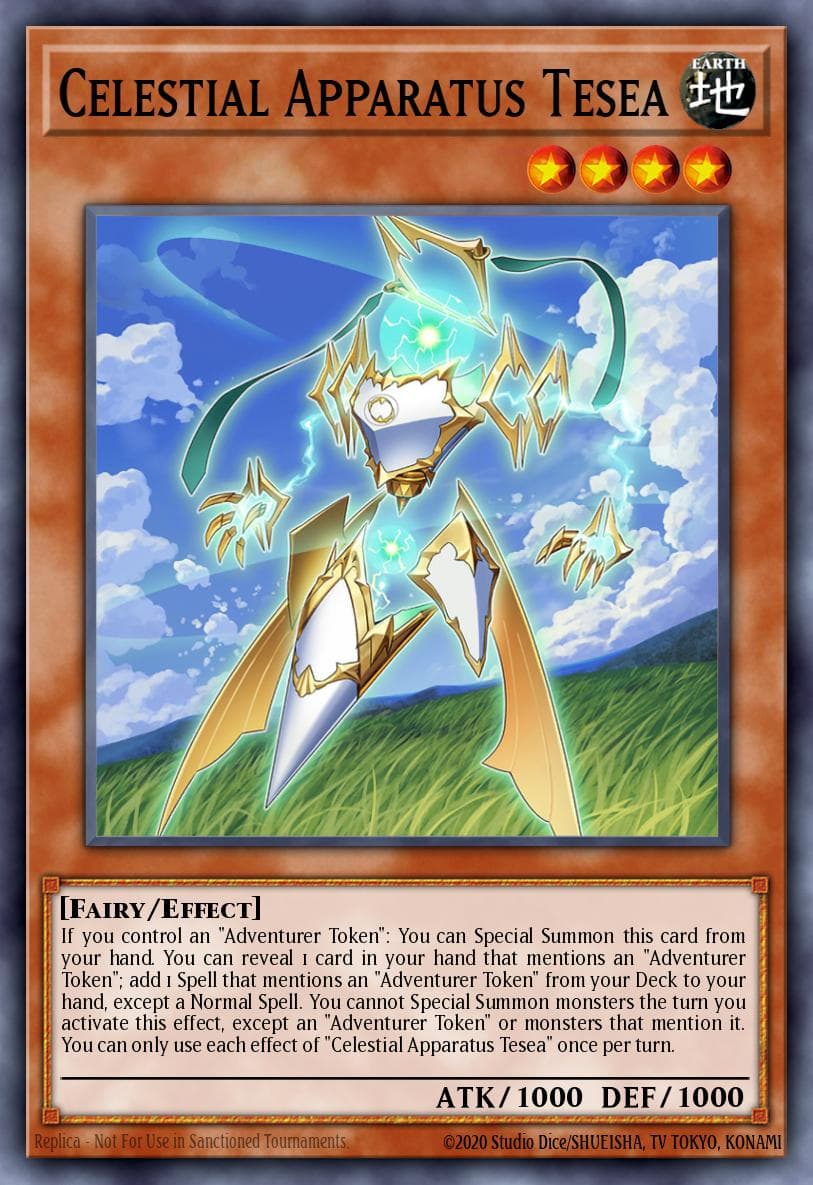 Celestial Apparatus Tesea 2022 Yu-Gi-Oh! Japanese Darkwing Blast