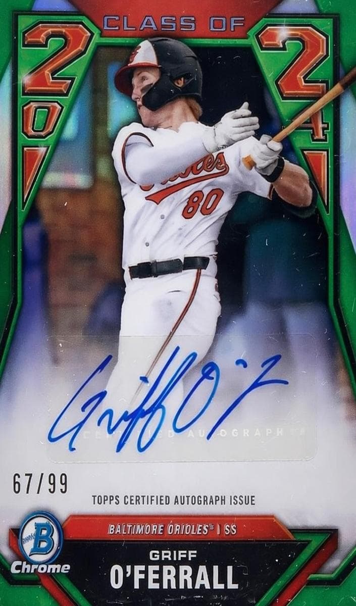 Griff O'Ferrall 2024 bowman Bowman Draft