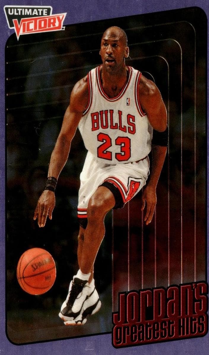Michael Jordan 1999 upper-deck Ultimate Victory