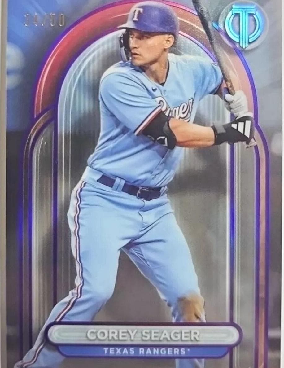 Corey Seager 2024 topps Topps Tribute