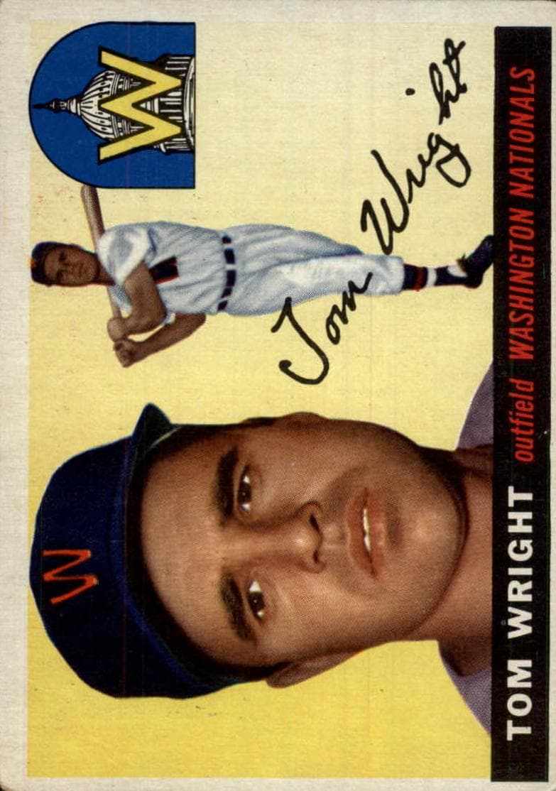 Tom Wright 1955 topps Topps
