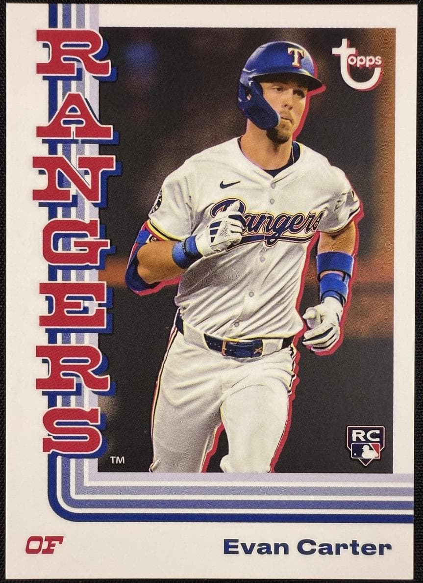 Evan Carter 2024 topps