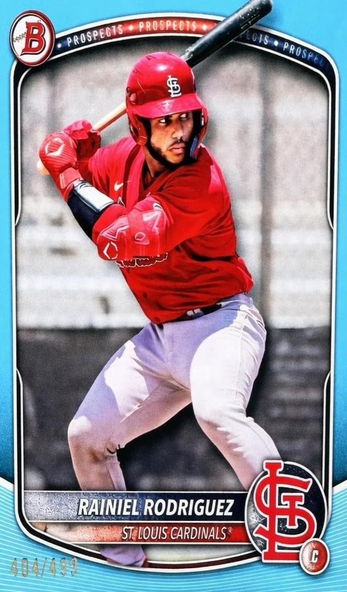 Rainiel Rodriguez 2025 bowman Draft