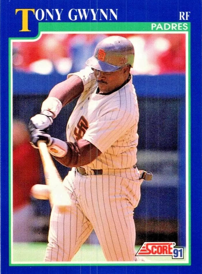 Tony Gwynn 1991 panini Score