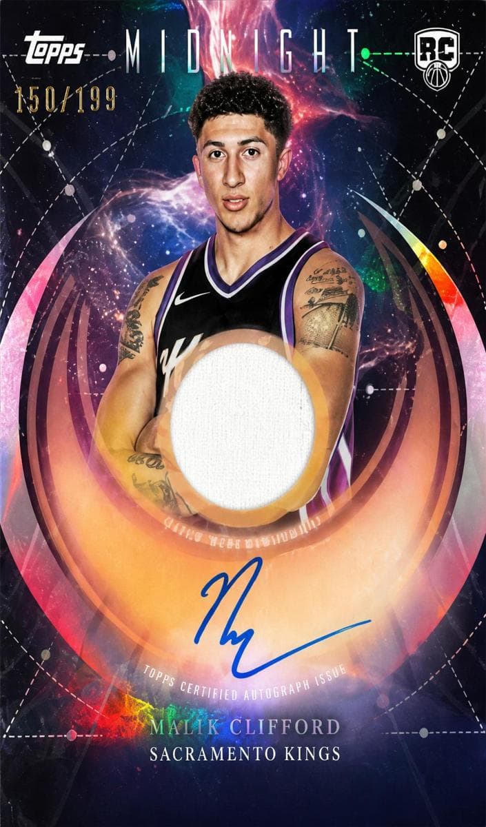 Nique Clifford 2025 topps Topps Midnight