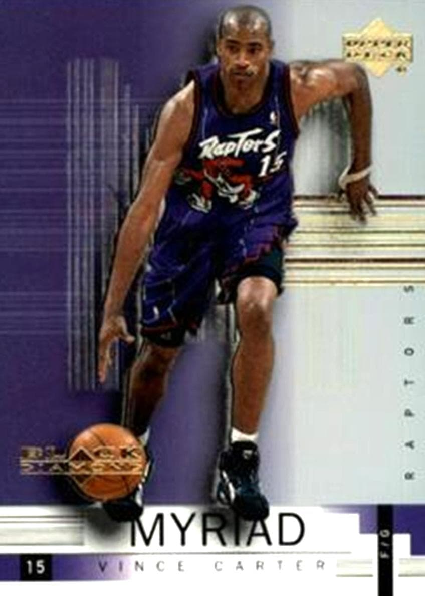 Vince Carter 1999 upper-deck Black Diamond