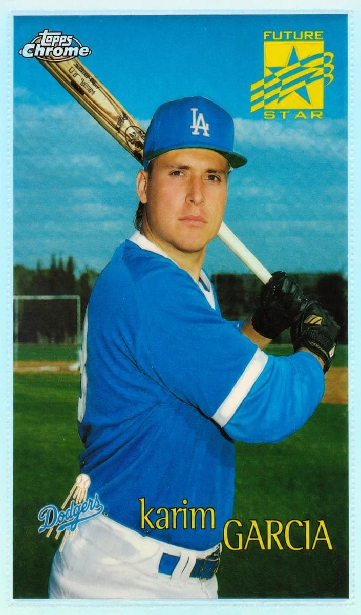 Karim Garcia 1996 topps Topps Chrome