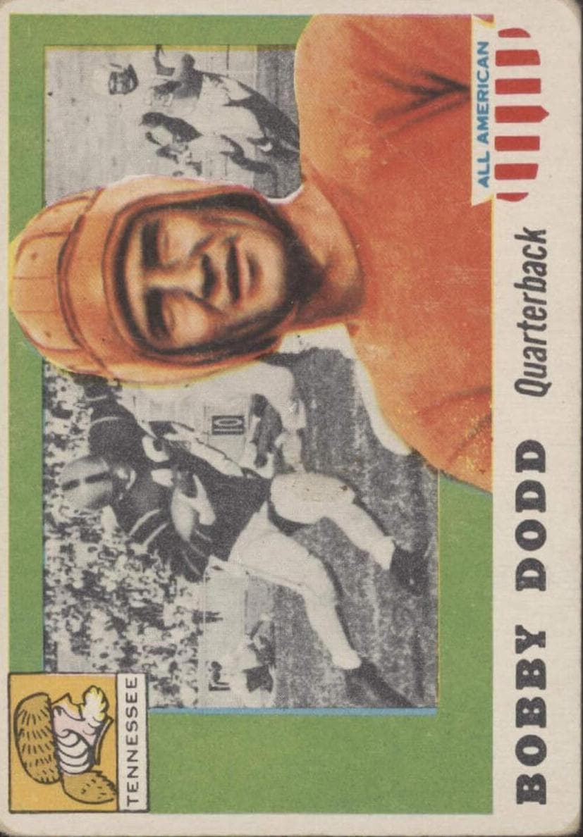 Bobby Dodd 1955 topps
