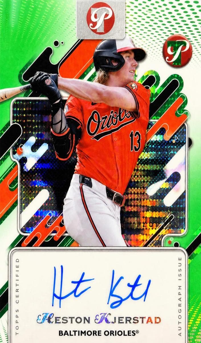 Heston Kjerstad 2025 topps Topps Pristine