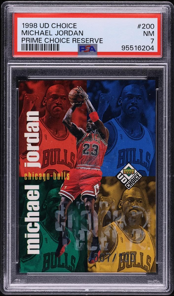 Michael Jordan 1998 unknown UD Choice