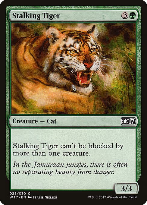 Stalking Tiger 2017 Magic: The Gathering