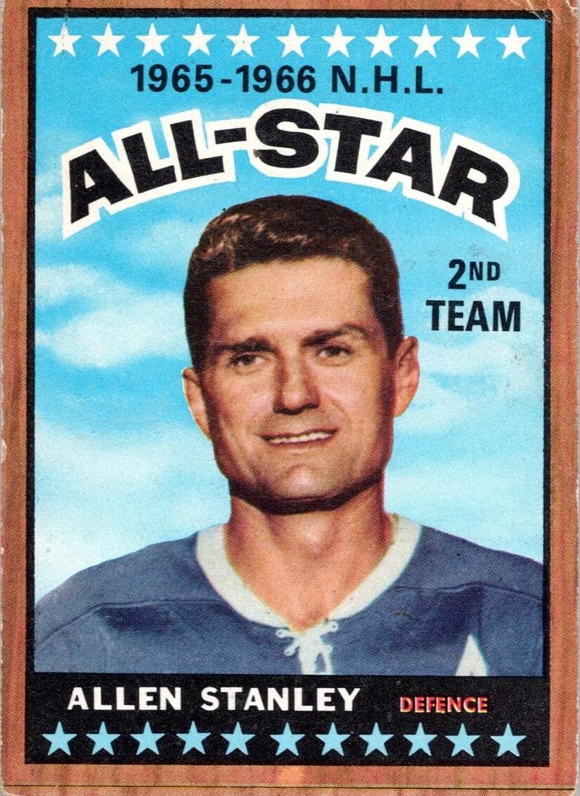 Allan Stanley 1966 topps