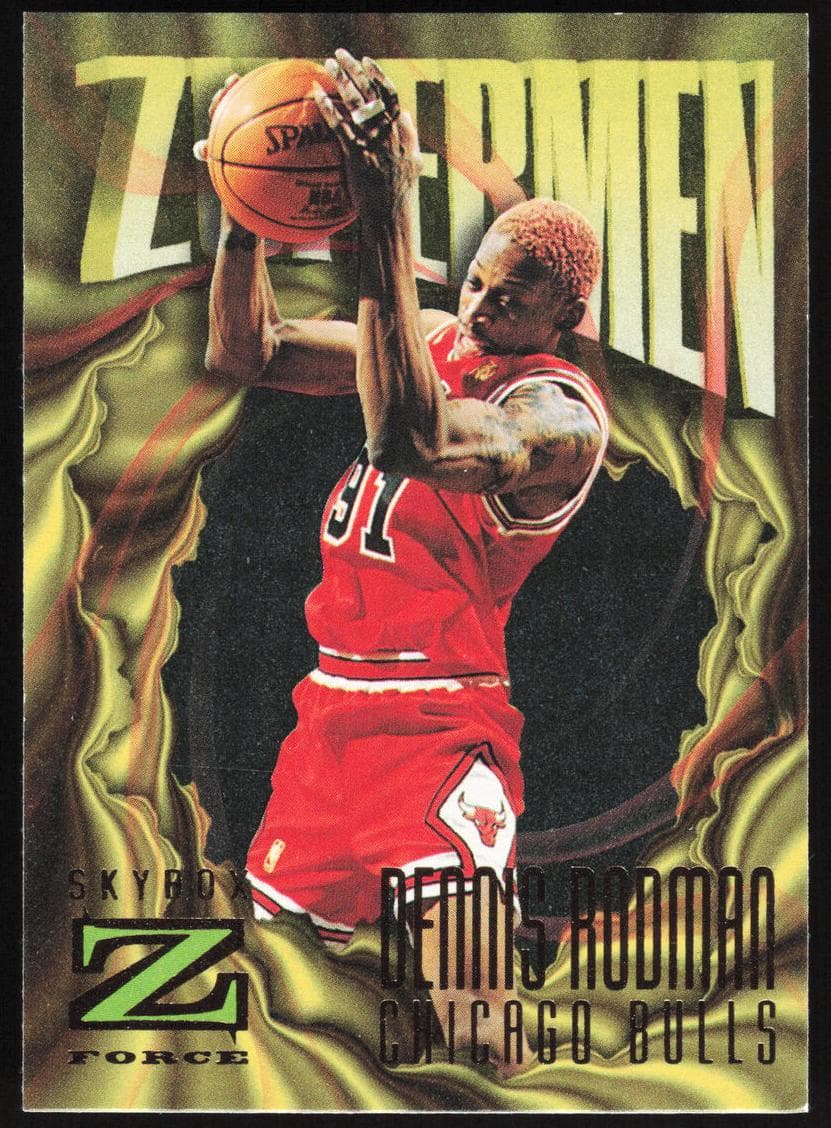 Dennis Rodman 1996 skybox Z-force