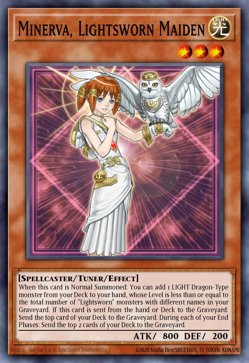 Minerva, Lightsworn Maiden 2014 Yu-Gi-Oh!