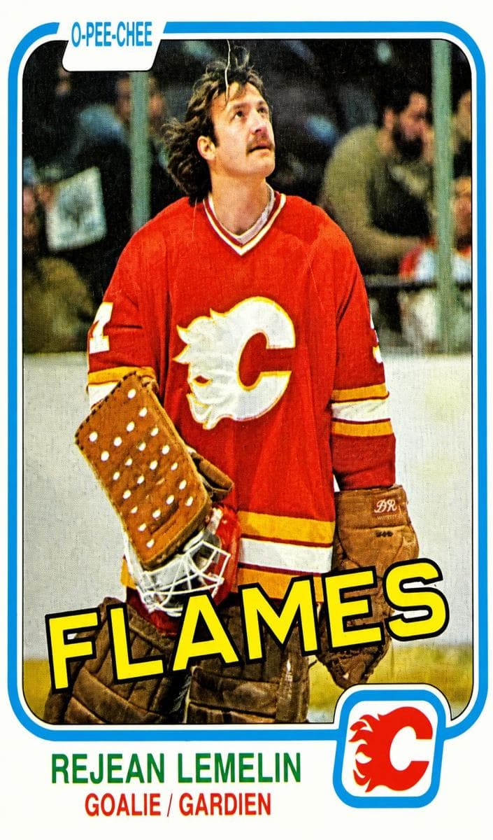 Rejean Lemelin 1981 topps O-Pee-Chee