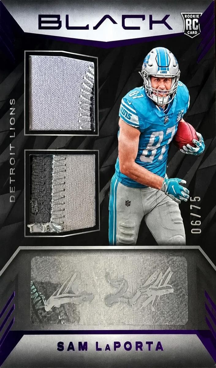 Sam LaPorta 2023 panini Black