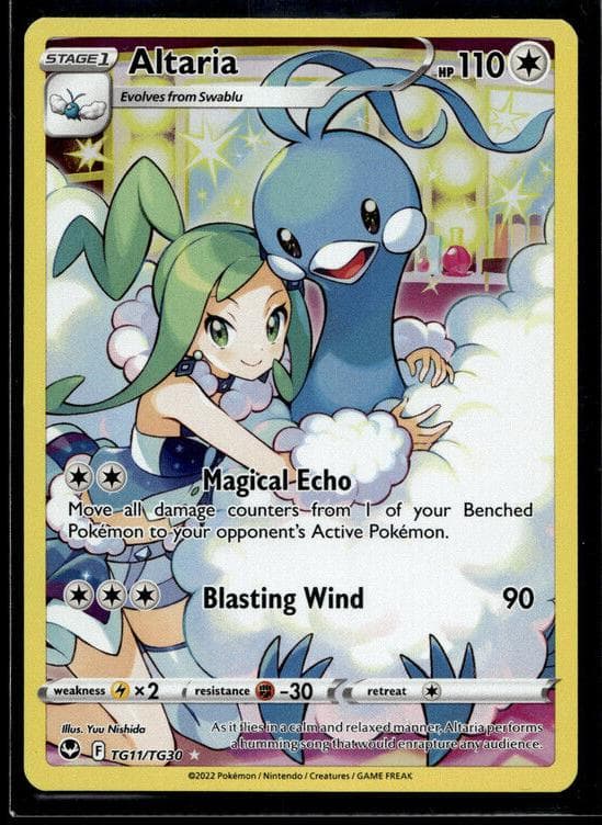 Altaria trading card