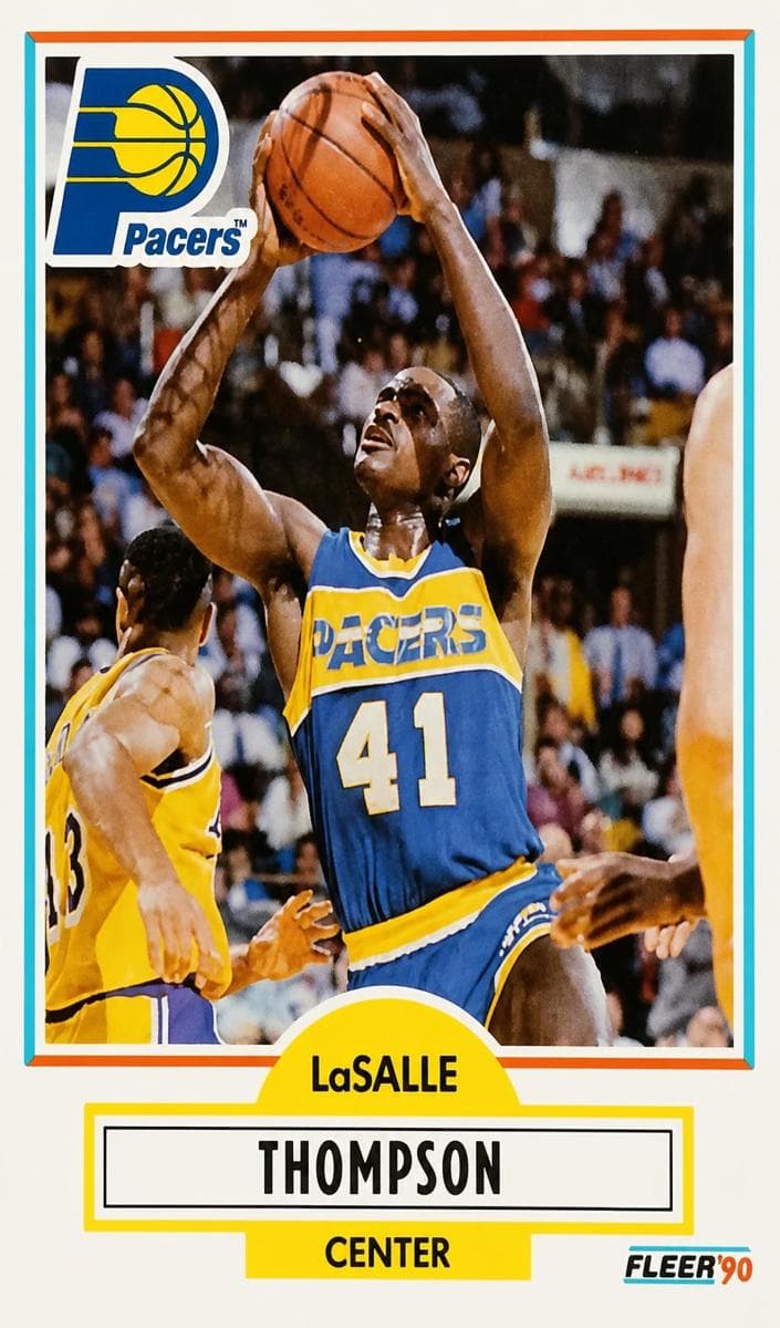 LaSalle Thompson 1990 fleer Fleer