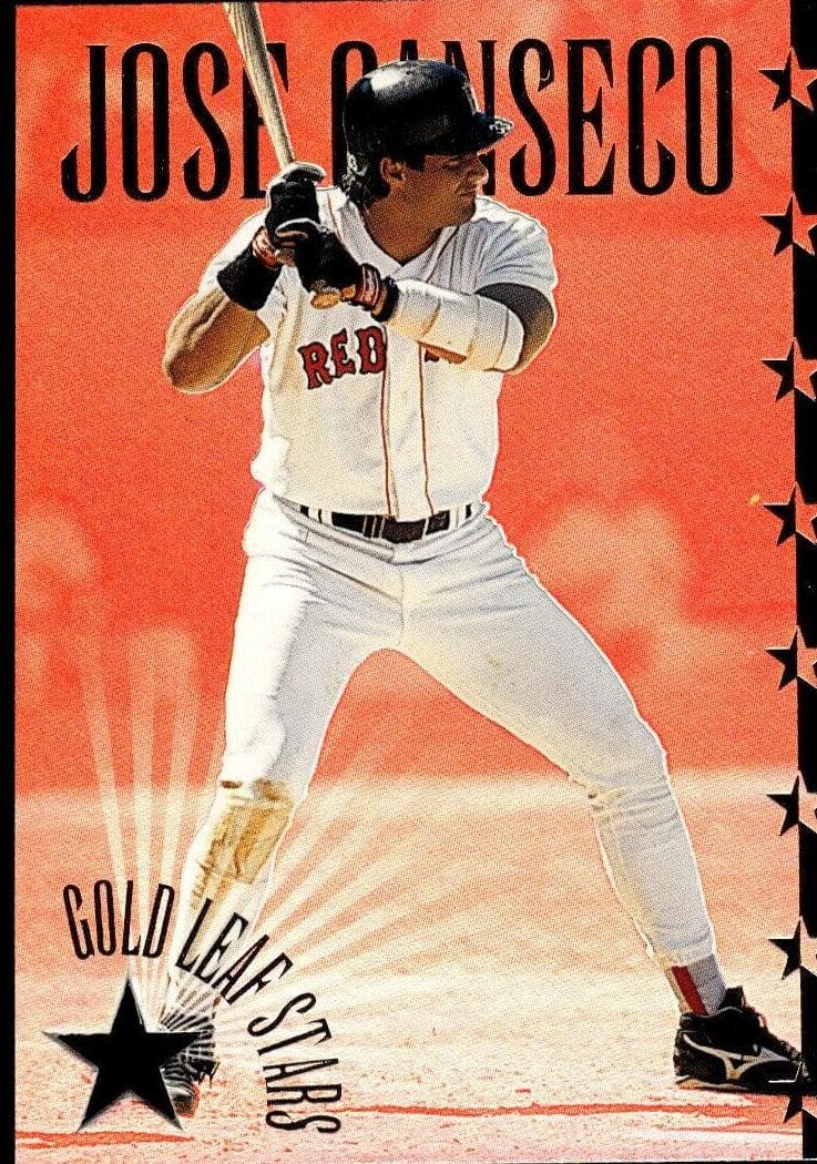 Jose Canseco 1995 leaf
