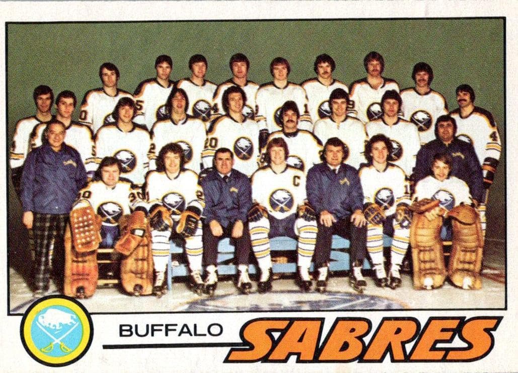 Buffalo Sabres 1977 topps O-Pee-Chee