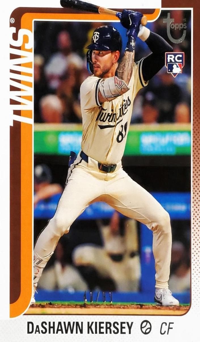 DaShawn Keirsey 2025 topps Topps