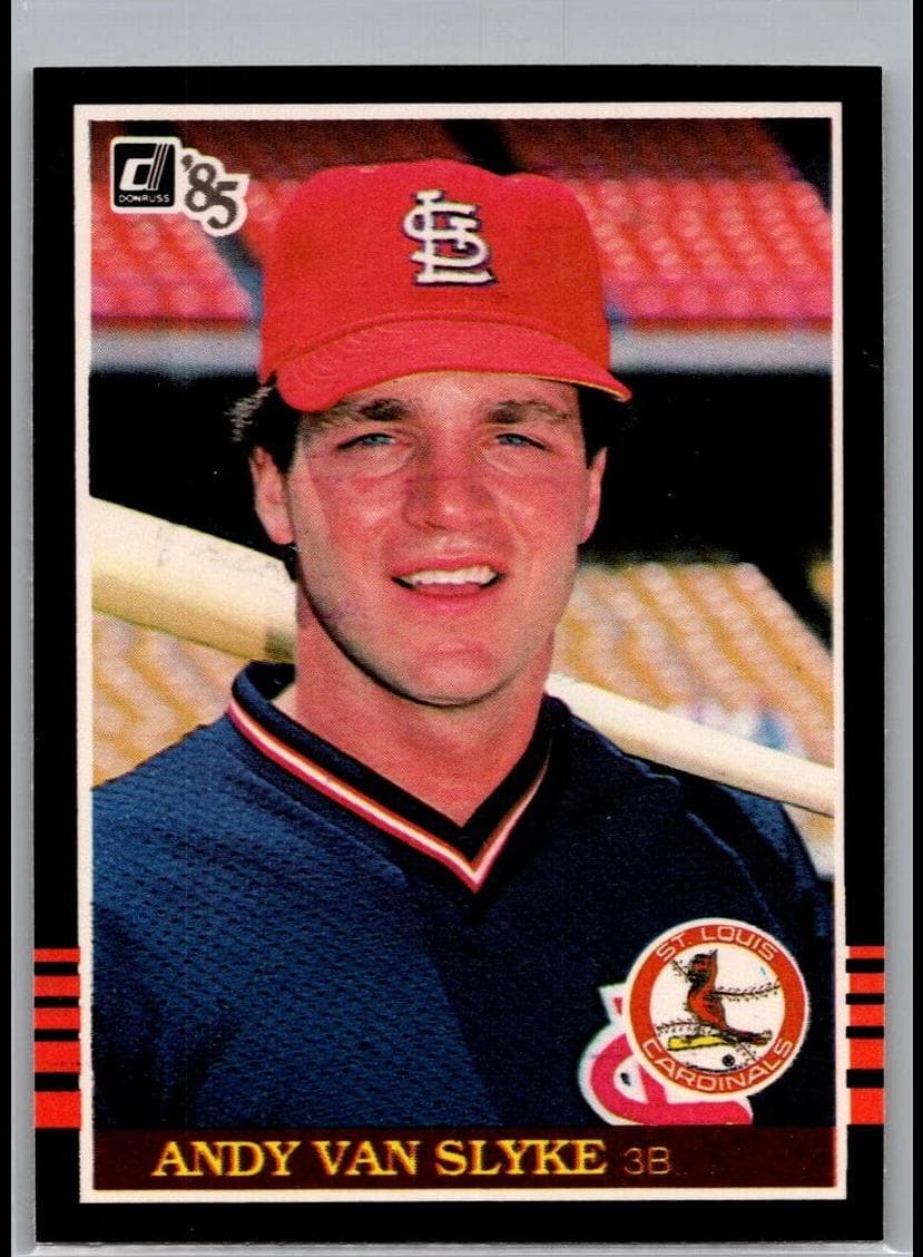 Andy Van Slyke 1985 panini